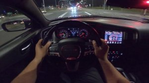 2017 Dodge Charger R/T Super Track Pack 5.7 V8 HEMI POV Test Drive exhaust sound and launch control