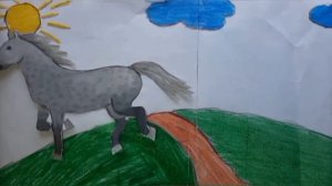 Молодая лошадь