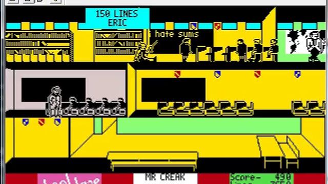 Skool Daze - Commodore 64 - emulador Win64 beta 0.40 - testeado Windows 7 x64 смотреть онлайн