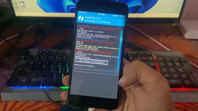 Install Project Elixir v3.3 Android 13 on Mi A1