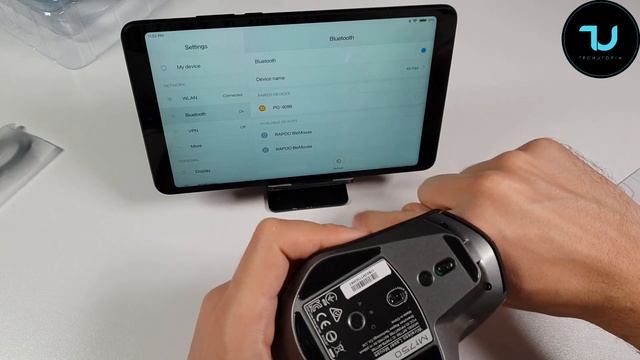 Rapoo MT750 Unboxing/Hands on Review/Pairing/Setup/ Wireless mouse for Android/PC смотреть онлайн