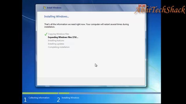 How to Install Windows 7 / Installation of Windows 7 смотреть онлайн