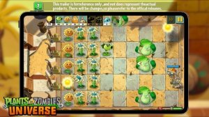 Plants vs. Zombies: Universe | Ancient Egypt Gameplay Demo