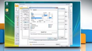 How to Change Default Font in Microsoft® Outlook 2010 on Windows® Vista