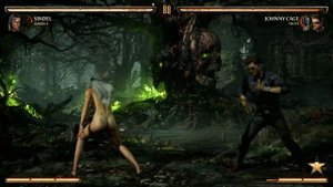 Mortal Kombat 1 - Nude Sindel vs Johnny Cage - 4K ULTRA 7900XTX