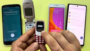 Old Samsung SGH-A800 Lenovo A2016a40 Incoming Call / Motorola Pixel Outgoing Call/ Alarm Littel BM1