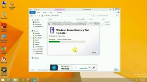 How to install windows device recovery tool