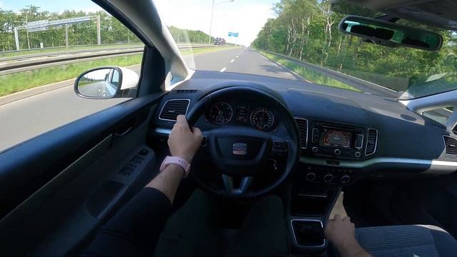 2014 Seat Alhambra| 140 HP | POV Test Drive смотреть онлайн