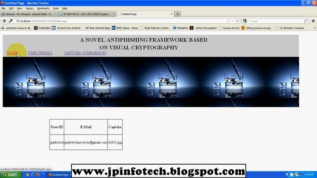 A Novel Anti phishing framework based on visual cryptography