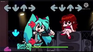 FNF vs garcello [nerves but everyone sings it]