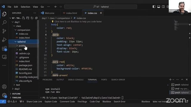 Day 1 | Introduction to Tailwind CSS and Fundamentals