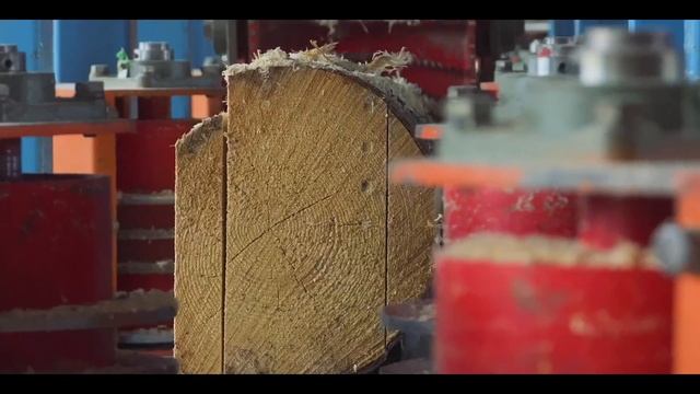 Лесопильная линия производительностью 150 м³/смену