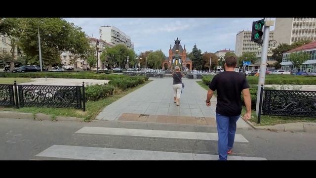 Центр города Краснодара.