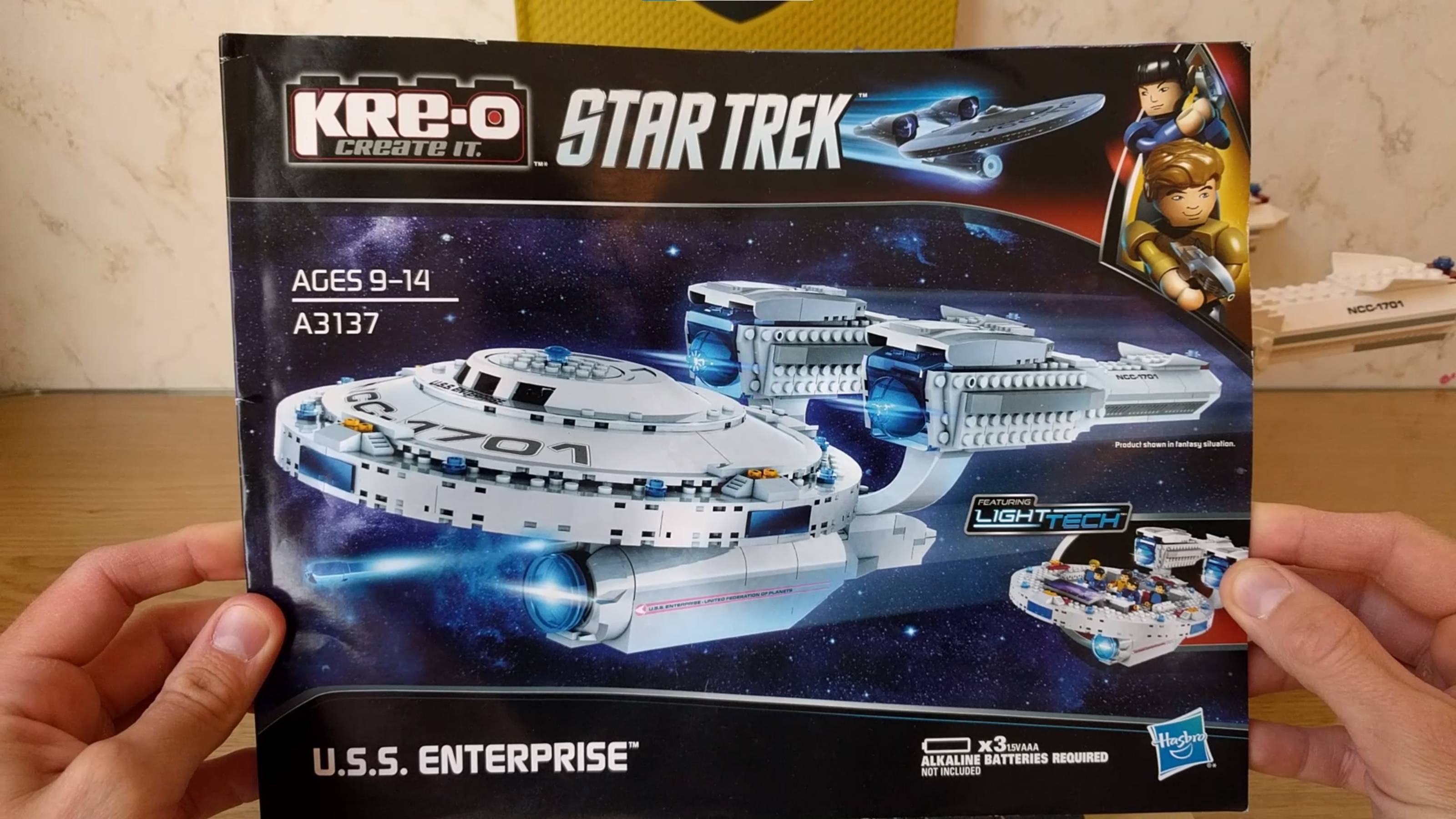 Обзор Kre-o Star Trek USS Enterprise 1701 / A3137