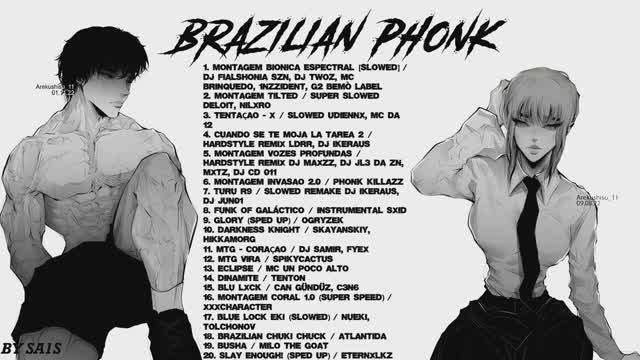 1 HOUR NEW BRAZILIAN AGGRESIVE PHONK 2024 / BRAZILIAN PHONK / ЧАС БРАЗИЛЬСКОГО ФОНКА / SA1S PNXNK /