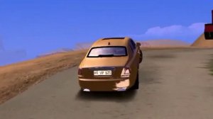 GTA San Andreas: Testing Luxurious Golden Rolls-Royce