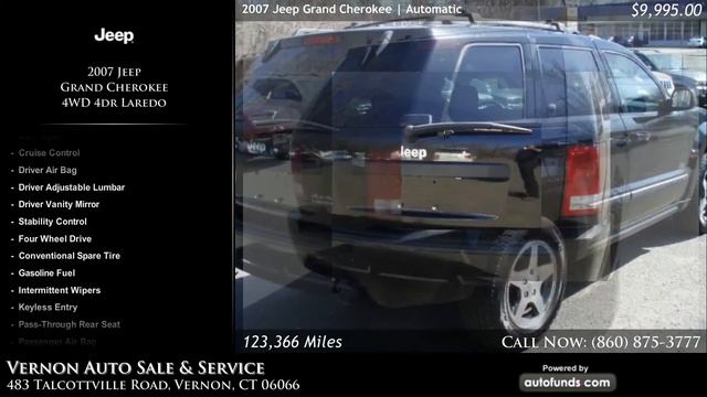 Used 2007 Jeep Grand Cherokee | Hairam Ventures LLC, Vernon, CT - SOLD смотреть онлайн