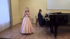 Троницкая Николь 11лет С. Мацюшевич, сл. С. Степановой "В Детской"