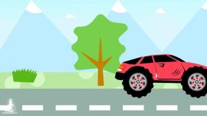 Монстртрак с низкой посадкой - мультфильм для детей