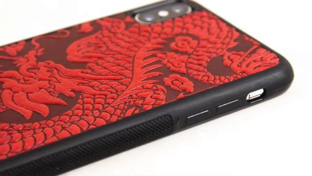 Oberon Design Cloud Dragon Leather iPhone Case смотреть онлайн