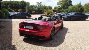 Maserati Grancabrio MC Centennial Edition 4.7 V8 registered June 2016(16) finished in Rosso Magma