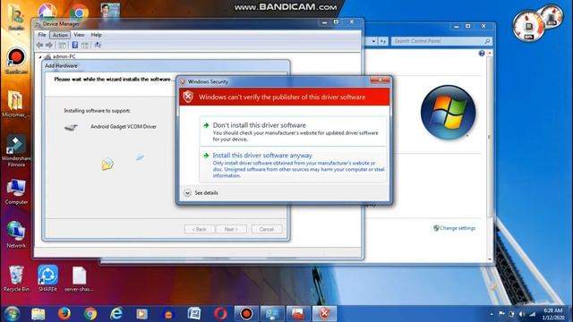 How to Install Android CDC driver. смотреть онлайн