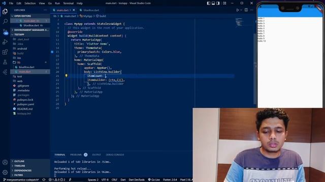 🔴 ListView and Builder in Flutter || Explained in Tamil || How to build widgets programmatically