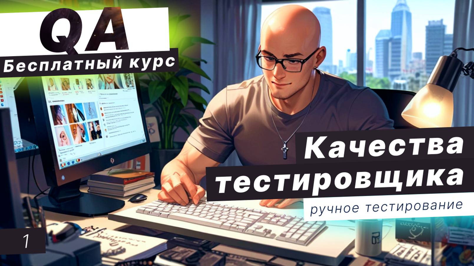 Урок 1. Какой нужен компьютер для QA. Качества тестировщика. Качество ПО. Верификация и валидация