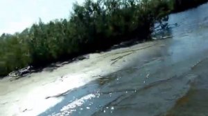 "На велосипеде по грязи" ЕЗДИМ НА ВЕЛИКЕ ПО РЕЧКЕ