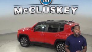 C14198TP Used 2016 Jeep Renegade Latitude 4WD Red SUV Test Drive, Review, For Sale -