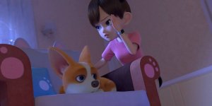 Корги по имени Моко. Простые истории, 100 серия. Звонок 