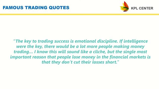 HIGH IMPACT TRADING QUOTES FOR SUCCESSFUL TRADERS | TAMIL | #KPLCENTER | GK