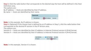 Activate Traceroute Configuration on a Switch