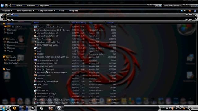 Como colocar temas no Windows 7 starter смотреть онлайн