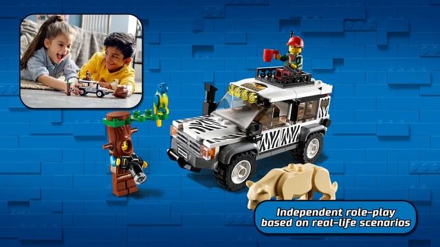 LEGO City Внедорожник для сафари 60267 смотреть онлайн