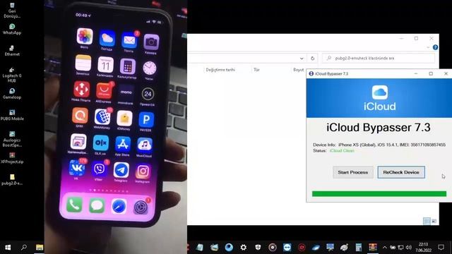 iOS 15.5 iCloud Bypass / Unlock - Untehtered iOS 12 / 14 / 15 смотреть онлайн