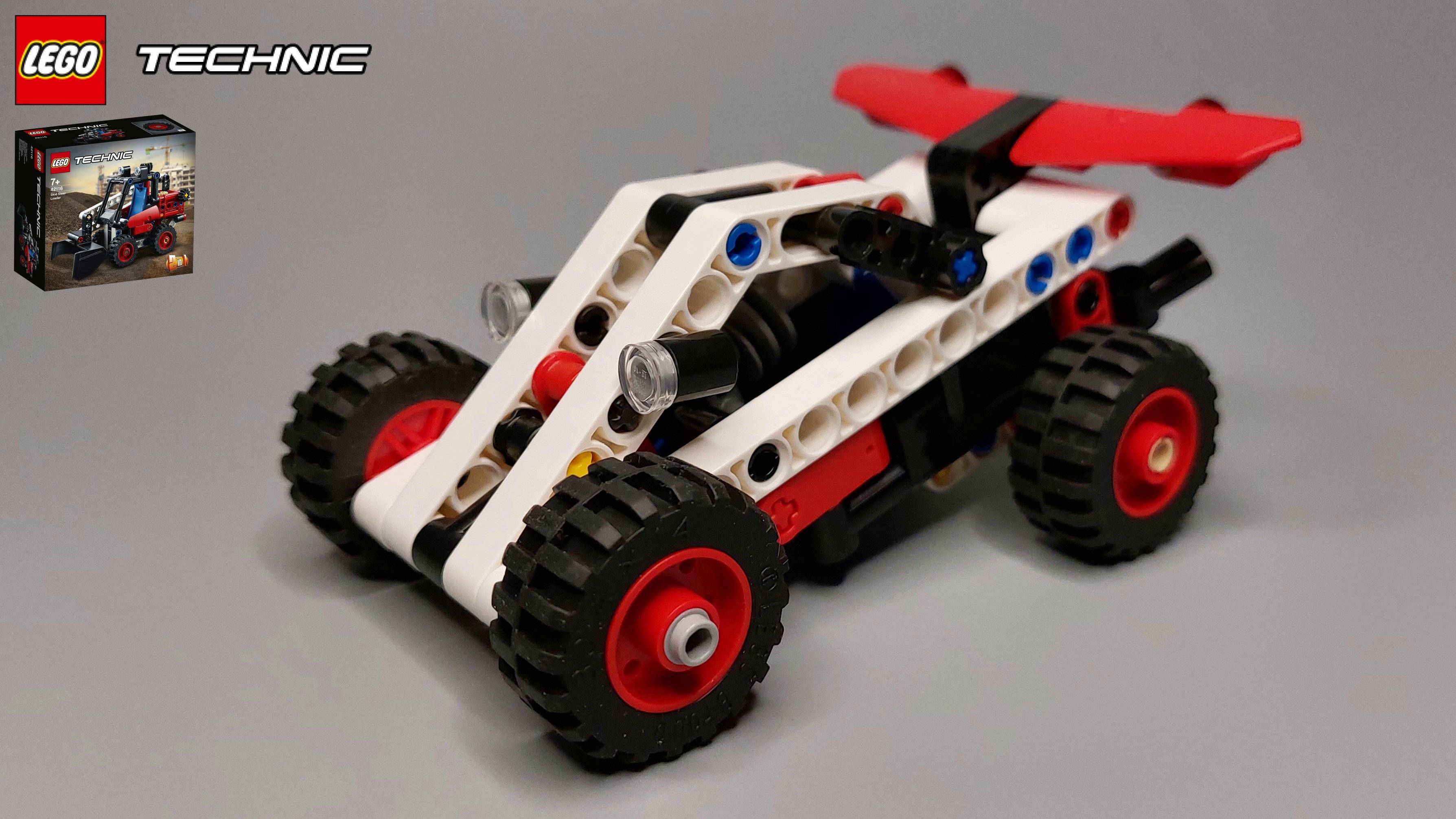 Лего Самоделки - Багги из Lego Technic (42116) #6