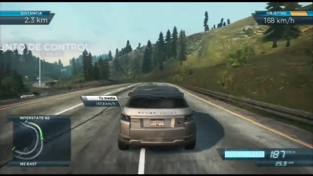 Need for speed most wanted 2012 - To the bridge - Prueba de velocidad - Land Rover Evoque смотреть онлайн