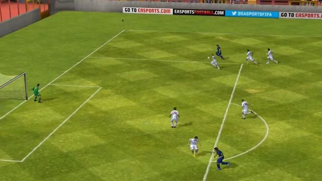FIFA 13 iPhone/iPad - ROSTOV vs. Roma смотреть онлайн