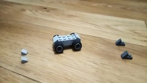 LEGO Мультик-Tesla Cyber Truck-Stop Motion.