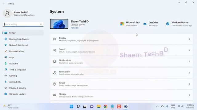 How to Enable Find My Device Option in Windows 11