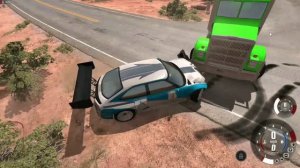 Угарные погони за грузовиком в BeamNG.drive