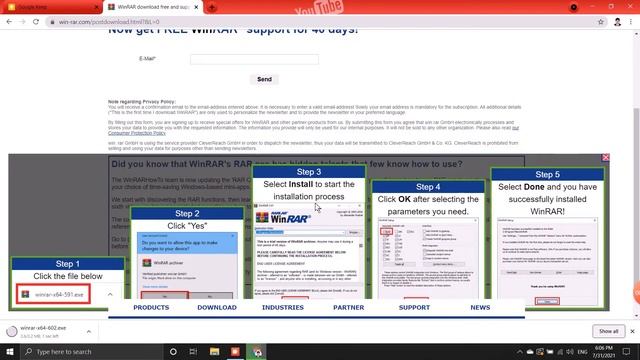 How to Install WinRAR first time in your PC/Windows смотреть онлайн