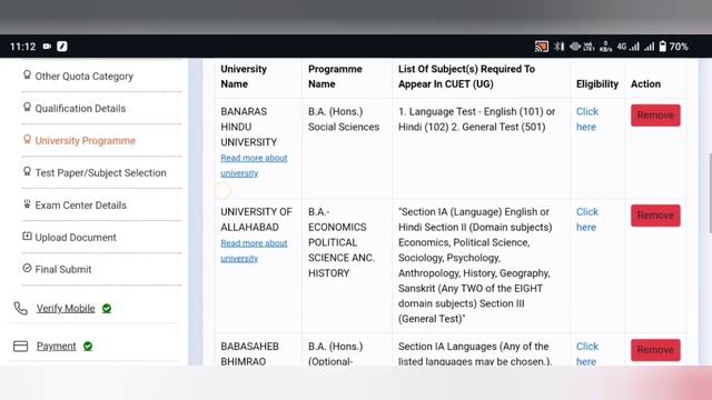 cuet ug 2024 correction windows open / cuet ug login problem / cuet ug 2024 final submit problem