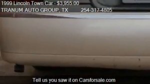 1999 Lincoln Town Car Cartier 4dr Sedan for sale in Temple,