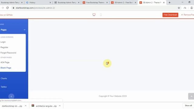 School Management System Part 10 Download Admin Template in ASP NET MVC C#