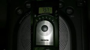 Degen DE 15 shortwave radio reception