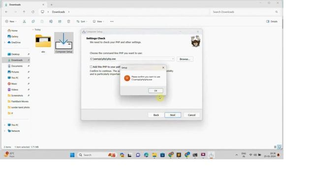 Install Laravel 11 on Windows 11