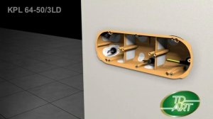 Видео инструкция по монтажу установочных коробок kpl 64-50/3ld