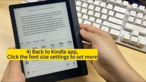 Tips | Meebook M7 | How to use page turning key on Kindle app?